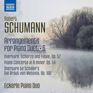 SCHUMANN / ECKERLE PIANO DUO - ARRANGEMENTS FOR PIANO DUE 6 CD