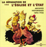 SEPARATION DES EGLISES ET L'ETAT 1893 -1936 / VAR CD