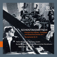 SHOSTAKOVICH / BRONFMAN / JANSONS - CONCERTO FOR PIANO TRUMPET CD