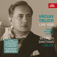 SMETANA /  CZECH PHILHARMONIC ORCHESTRA / TALICH - LIBUSE CD