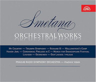SMETANA /  PRAGUE RADIO SYMPHONY ORCHESTRA / VALEK - ORCHESTRAL WORKS CD