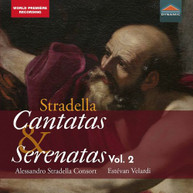 STRADELLA /  ALESSANDRO STRADELLA CONSORT - CANTATAS & SERENATAS 2 CD