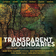 TRANSPARENT BOUNDARIES / VARIOUS - TRANSPARENT BOUNDARIES CD