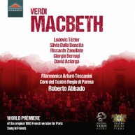 VERDI / ABBADO - MACBETH (1865) (FRENCH) CD