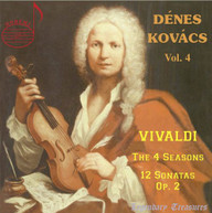 VIVALDI /  HUNGARIAN RADIO CHAMBER - DENES KOVACS 4 CD