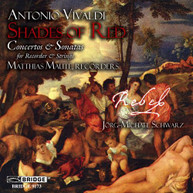 VIVALDI /  MAUTE / SCHWARZ - SHADES OF RED CD