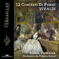 VIVALDI / PLEWNIAK / ORCHESTRE DE L'OPERA ROYAL - 12 CONCERTI DI PARIGI CD