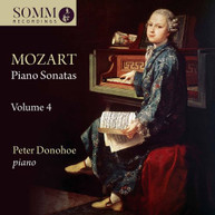 W.A. MOZART / DONOHOE - PIANO SONATAS 4 CD
