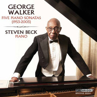 WALKER /  BECK - FIVE PIANO SONATAS CD