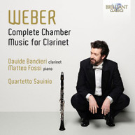WEBER / BANDIERI / QUARTETTO SAVINIO - COMPLETE CHAMBER MUSIC CD
