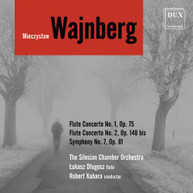 WEINBERG /  DLUGOSZ / KABARA - FLUTE CONCERTOS 1 & 2 CD