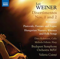 WEINER /  CSANYI - DIVERTIMENTOS 1 & 2 CD