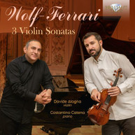 WOLF-FERRARI /  ALOGNA / CATENA -FERRARI / ALOGNA / CATENA - 3 VIOLIN CD