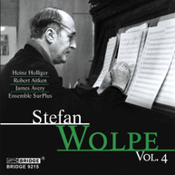 WOLPE /  ELLIS / VEALE - MUSIC OF STEFAN WOLPE 4 CD