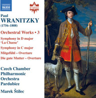 WRANITZKY - ORCHESTRAL WORKS 3 CD