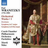 WRANITZKY /  STILEC - ORCHESTRAL WORKS 1 CD