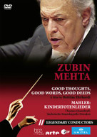 ZUBIN MEHTA - GOOD THOUGHTS, GOOD WORDS, GOOD DEEDS DVD