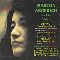 J.S. BACH /  ARGERICH - MARTHA ARGERICH LIVE 6 CD