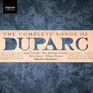 DUPARC /  CONNOLLY / THOMAS - COMPLETE SONG OF DUPARC CD
