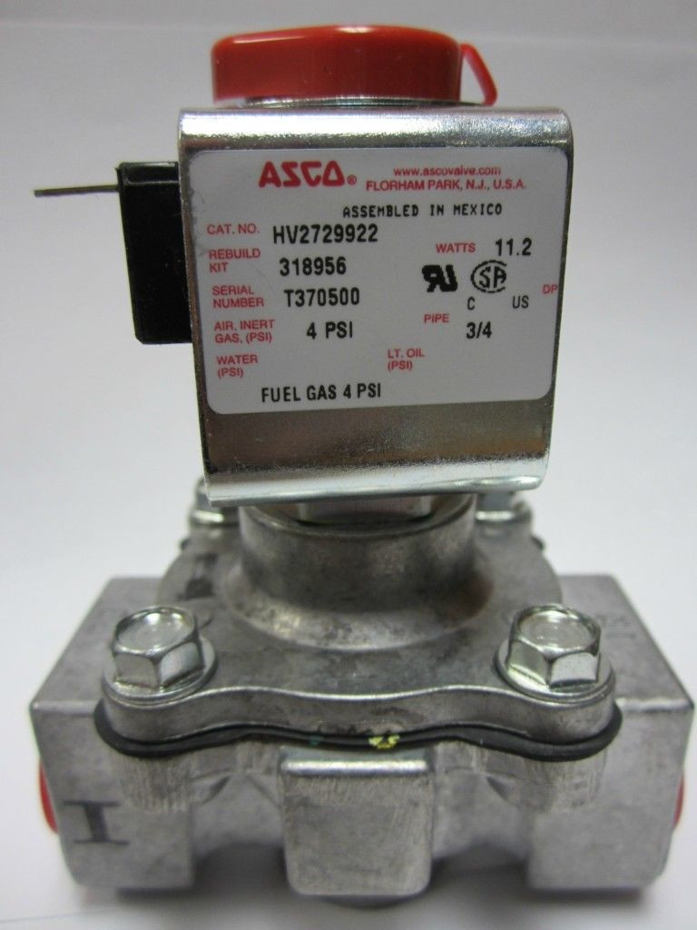 ASCO HV272992212VDC Valves