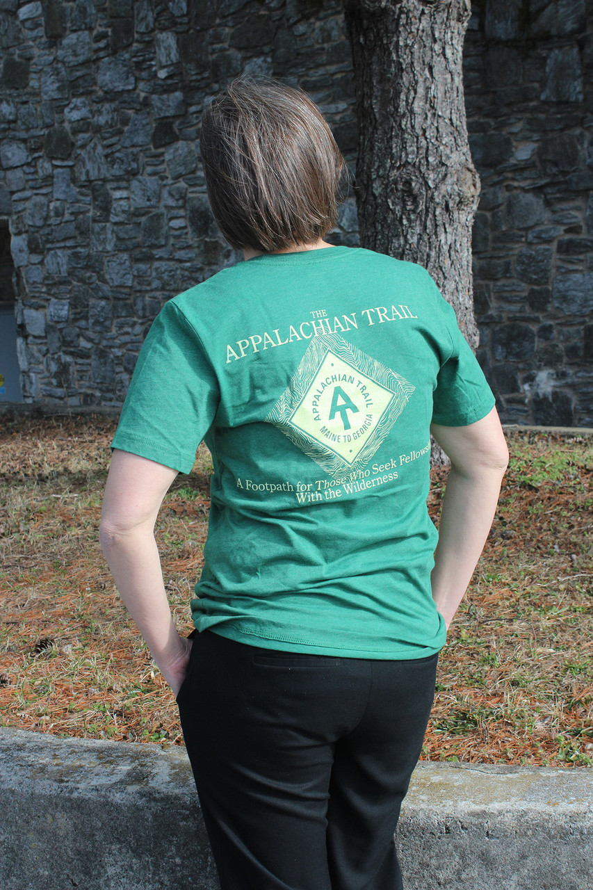 A.T. Diamond in Green - T-shirt - Appalachian Trail Conservancy