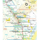 The Berkshires of Massachusetts to Mt. Egbert in New York. *Locations indicated in image are approximate.