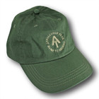 This stonewashed, forest-green cap couldn't get any more comfortable.