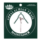 Ringed with the words, “Appalachian Trail Maintainer.”