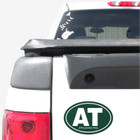 Every hiker’s vehicle needs this 5.75” oval A.T. decal in dark green and white.