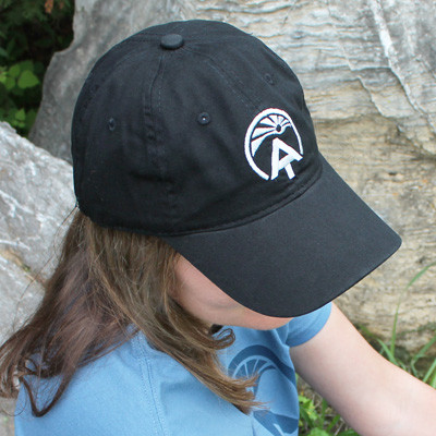 Show your support for the Appalachian Trail Conservancy's mission of preserving the iconic A.T. with this soft-cotton black "ball cap."