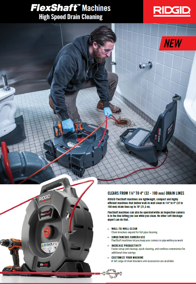 Ridgid FlexShaft K9204 Wardsflex
