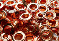 #2 Self-Sterlizing Copper Brass Grommets & Washers (500 sets / pkg)