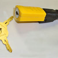 Laminator Lockout Key Mechanism