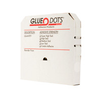 Glue Dots Low Profile, 1/2" Diameter (Box)