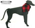 Warm Reversible Fleece Dog Bandana Ruby Red Side