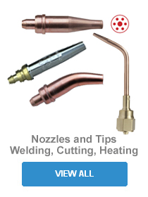 Welding, Cutting, Heating Nozzles and Tips
