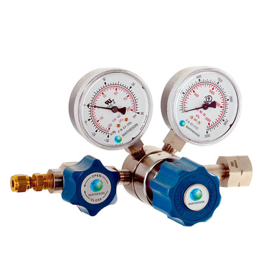 Model 3396 Single-Stage High-Purity Absolute Pressure Brass Regulator