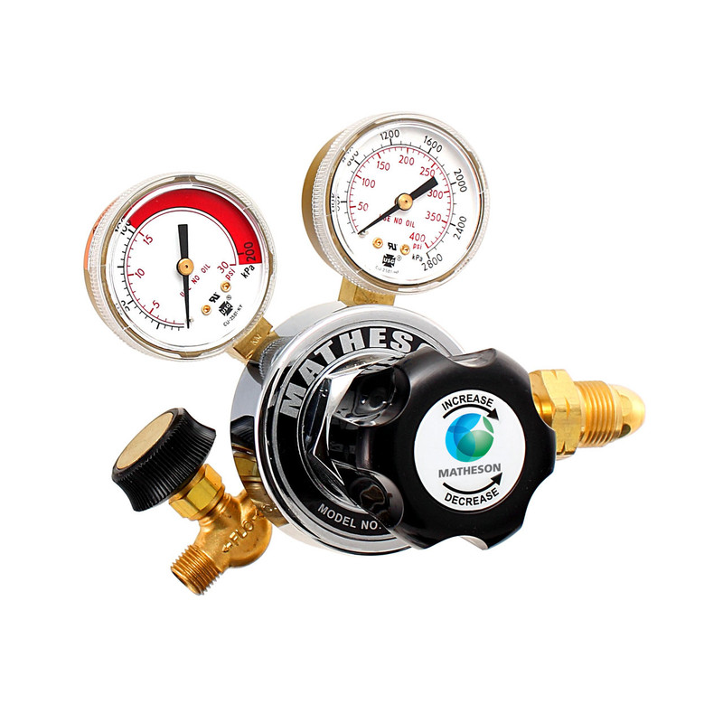 スエーデン製 Avesta スチール製 トレーNO 738 18A-510 Acetylene Single-Stage General Purpose Regulator - Brass