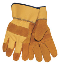 Tillman 1500YPP Cowhide Split 3-Piece Palm Work Gloves, Large