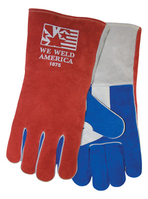 Tillman 1075 Premium We Weld America Stick Welding Gloves, Large