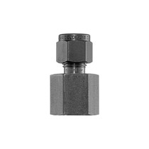 Connector, 1/4" Compression by 1/4" FNPT, SS