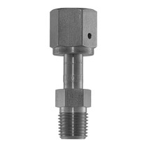 VCR Connector, 1/4" FVCR by 1/4" MNPT, SS
