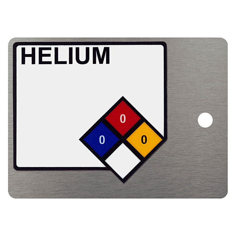 NFPA Label on Plate (Horizontal) - Nippon Sanso Matheson Online Store