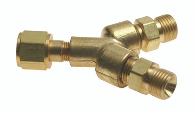 Y  Connector without Shut-Off Valves
