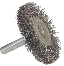 Crimped Wire Radial Wheel Brush