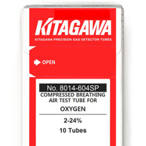 Oxygen, Gas Detector Tubes for Compressed Breathing Air