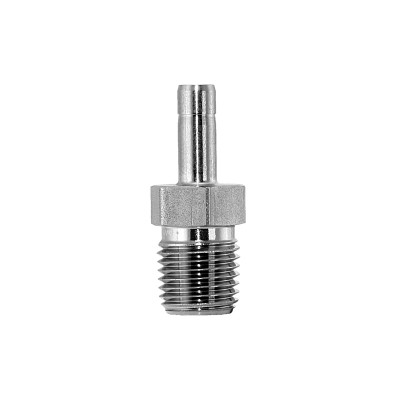 Tube Adapter, 1/4" by 1/4" MNPT, SS
