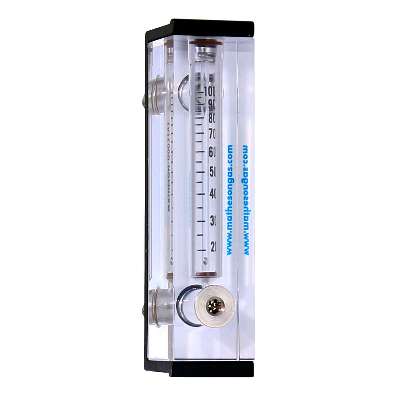 PG-1000 Series Acrylic Flowmeter with Glass Flow Tube (direct read Air), SS  - MATHESON Online Store