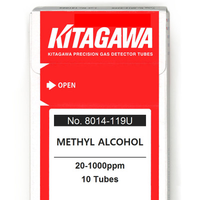 Gas Detector Tubes- Methyl Alcohol , 8014-119U
