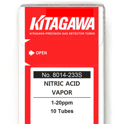 Gas Detector Tubes- Nitric Acid Vapor, 8014-233S